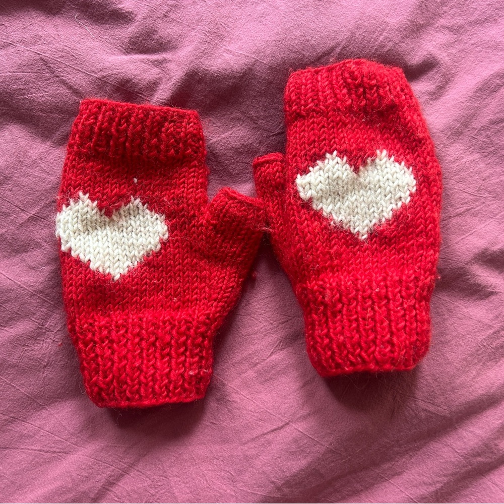 Red Heart Knit women’s Mittens